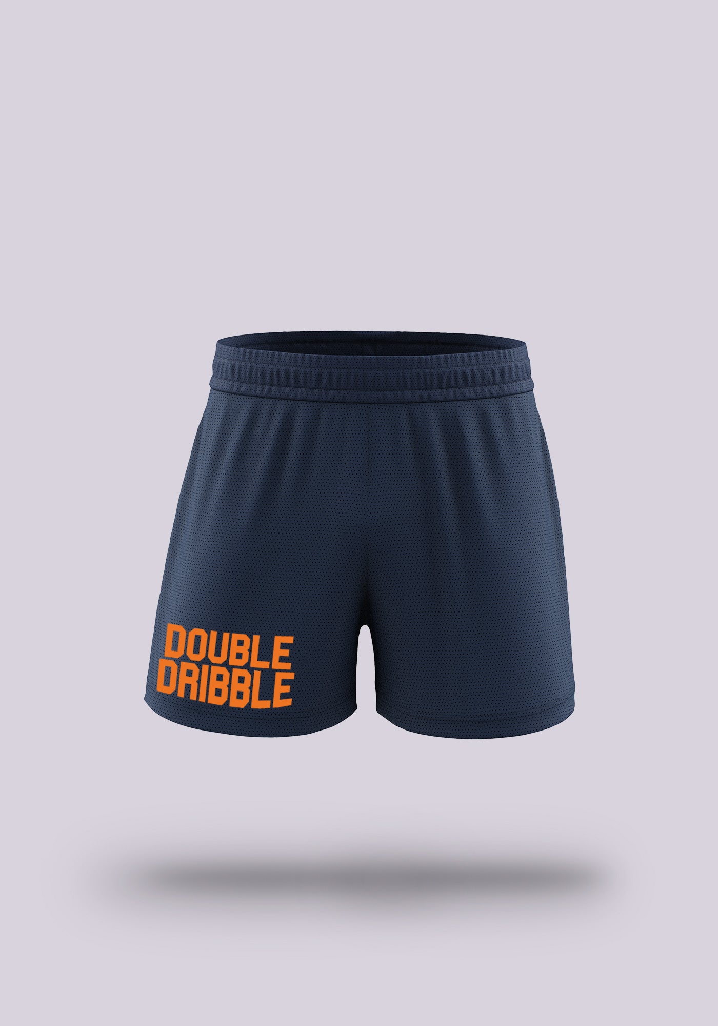 DOUBLE DRIBBLE 6" MESH SHORTS NAVY