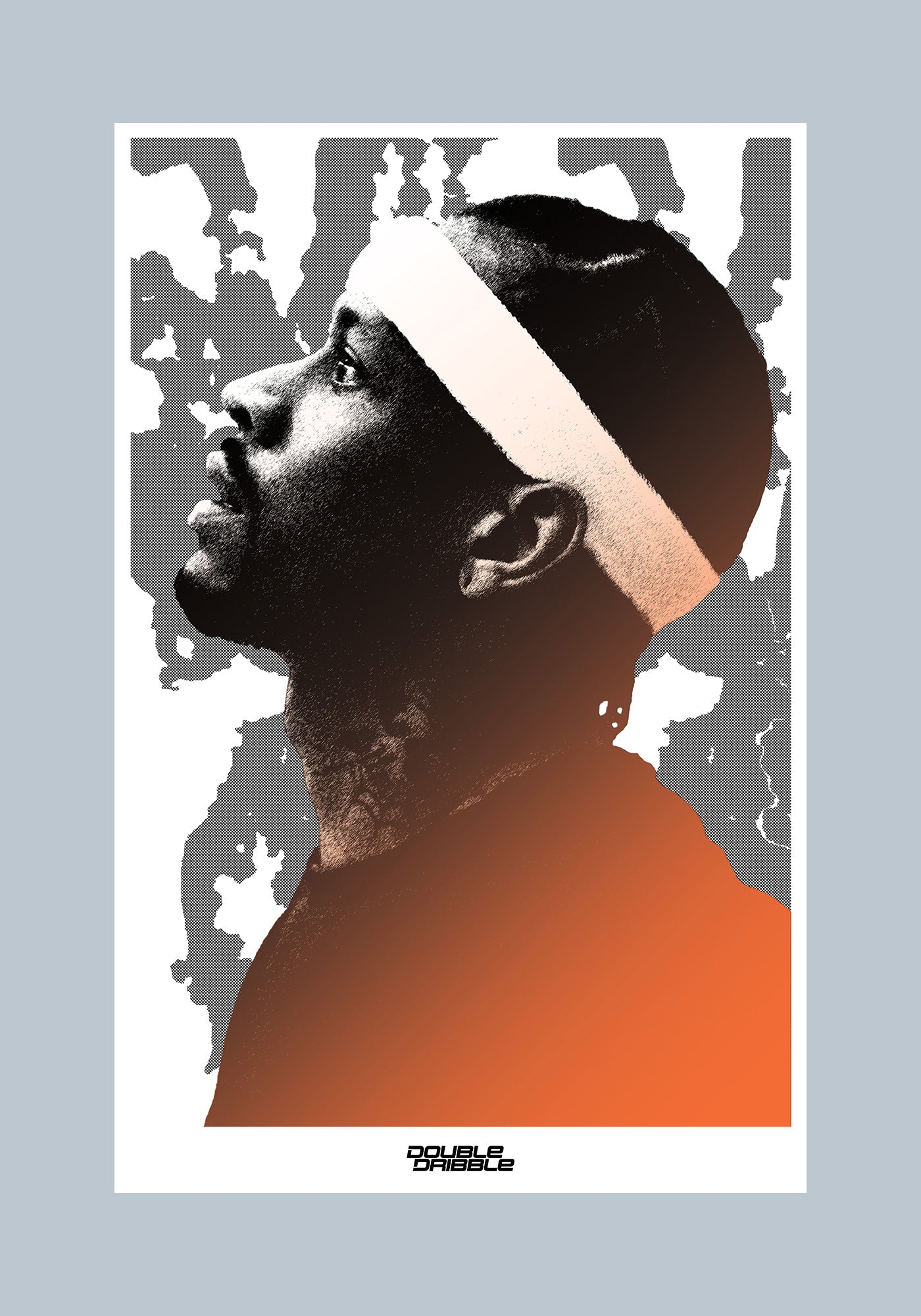 ALLEN IVERSON RISO PRINT - 11 IN x 17 IN